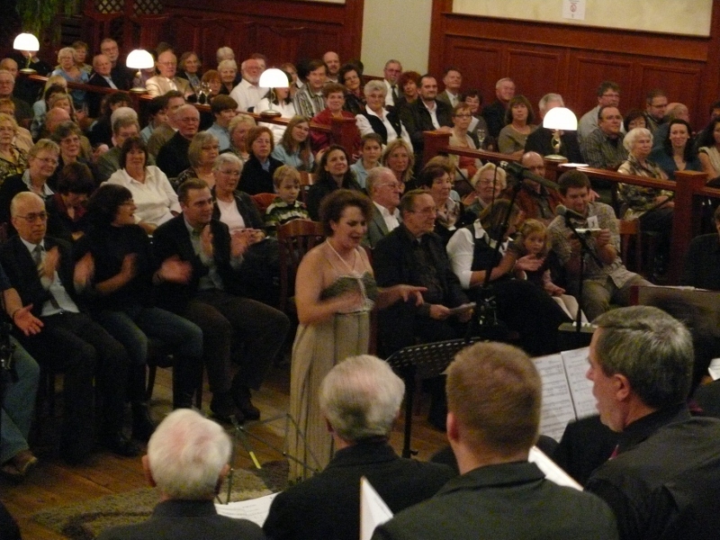 05.11.2011: Blech trifft Stimme  4. Konzert mit dem Blasmusikverein